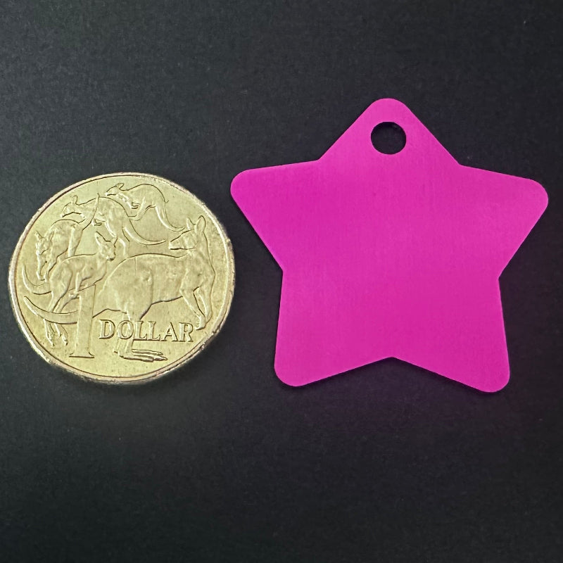 Star Shaped I.D. Tag