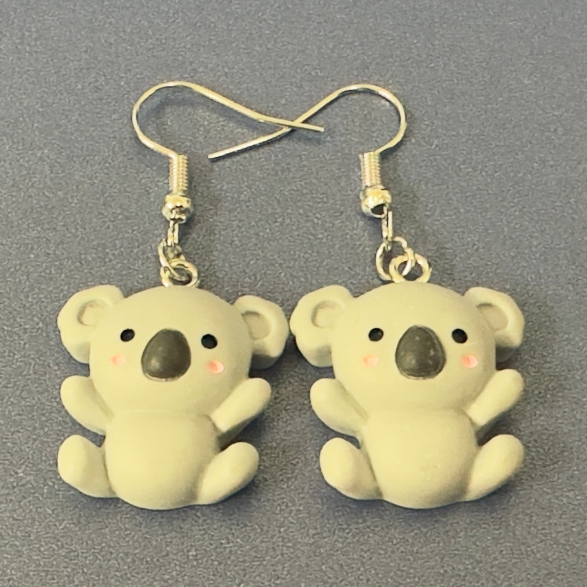 Koala Earrings