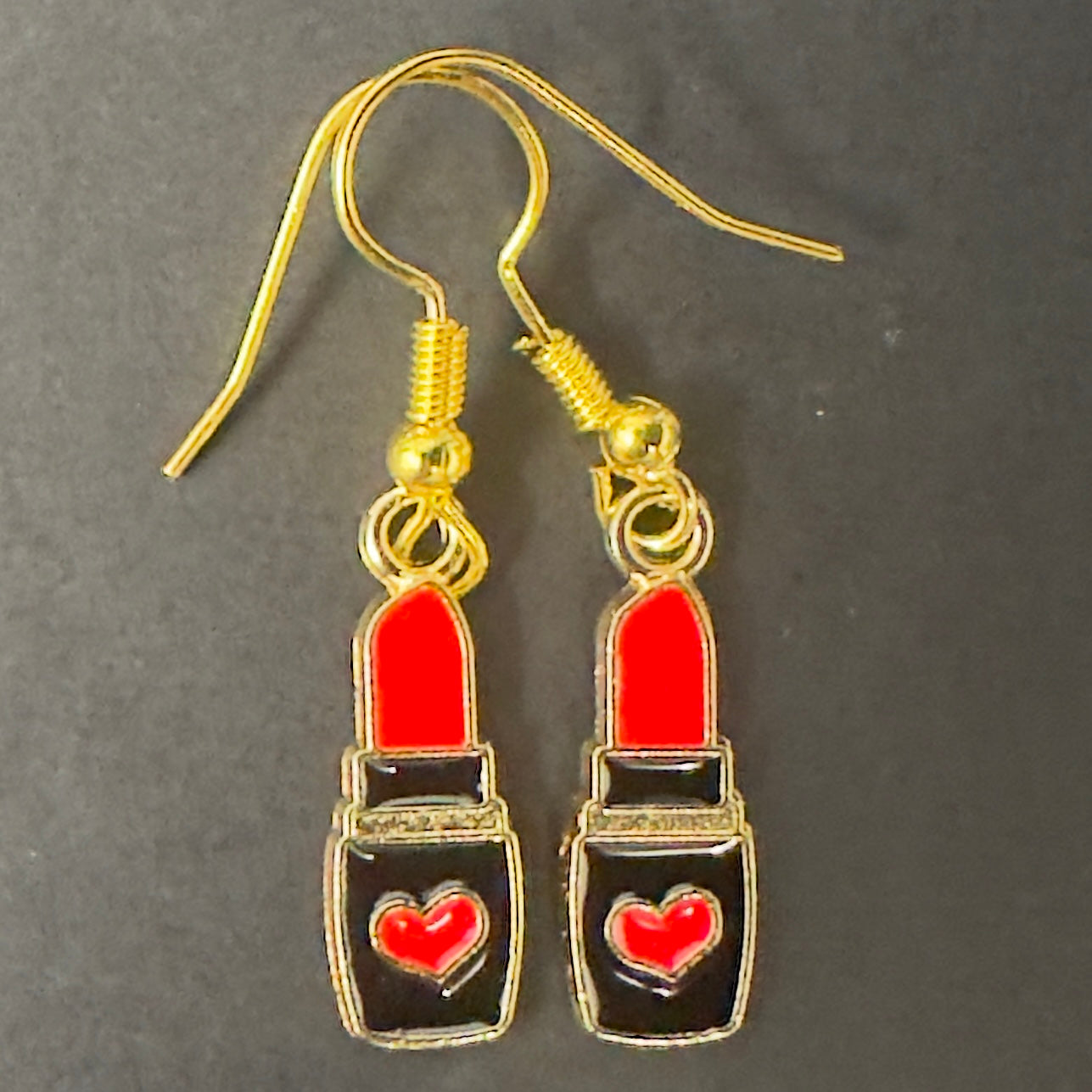 Lipstick Earrings