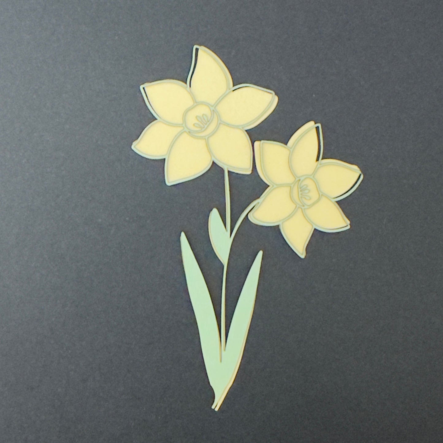 Scrapbooking Flowers - 2 layers