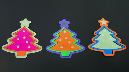 Christmas Tree - 85x70mm