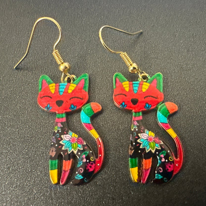 Cat Earrings