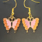 Butterfly Charm Earrings