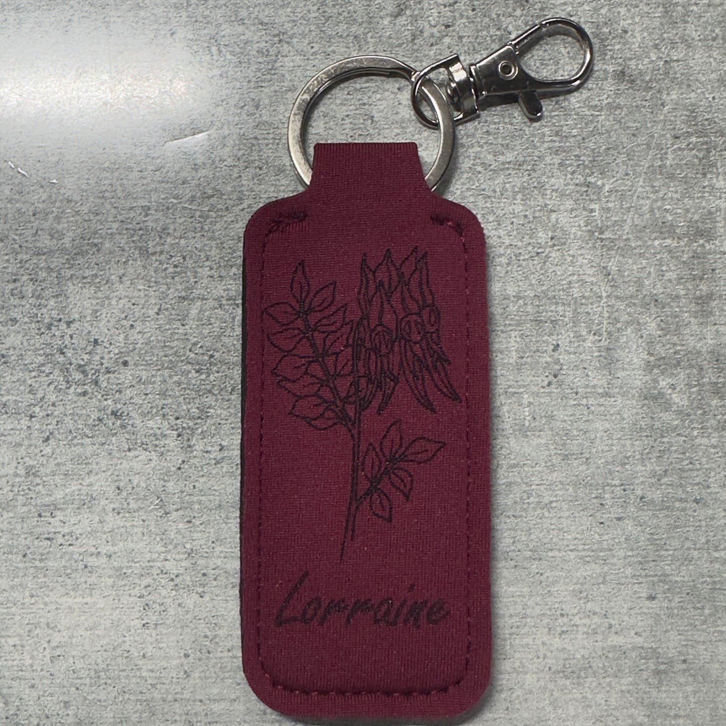 Key Tag - Lip Balm Holder