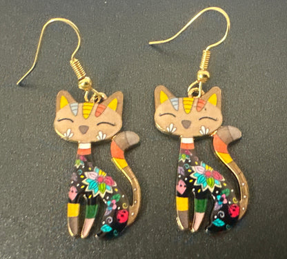 Cat Earrings