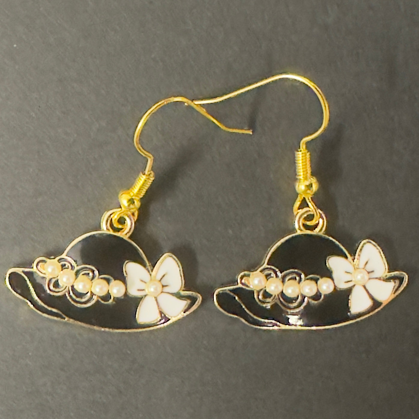 Hat Earrings