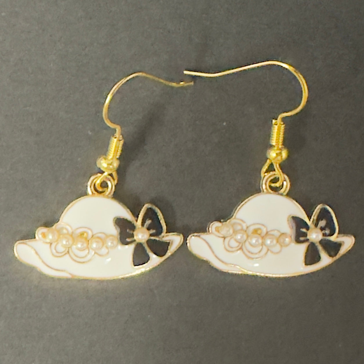 Hat Earrings