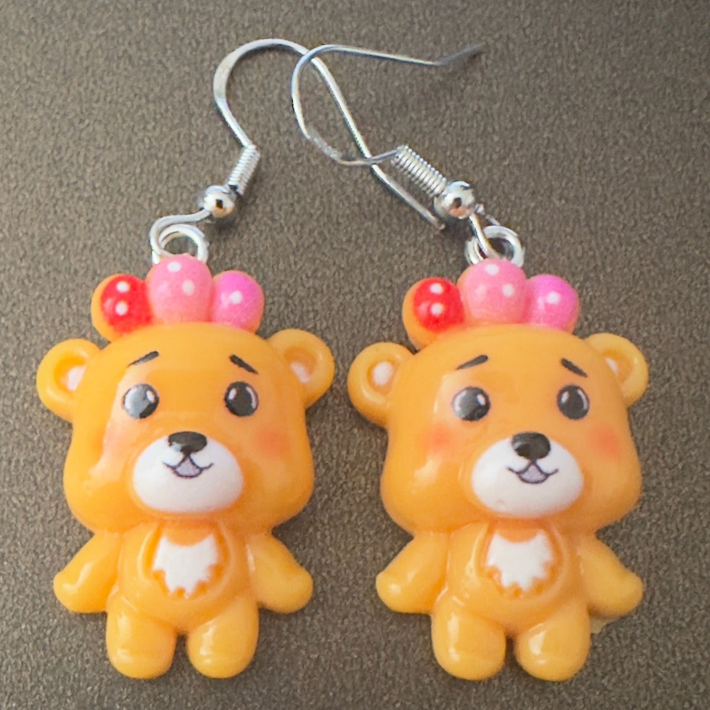 Teddy Bear Earrings