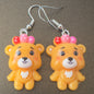 Teddy Bear Earrings