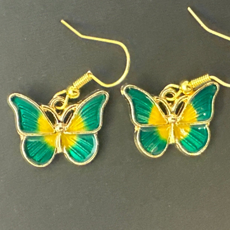 Butterfly Charm Earrings