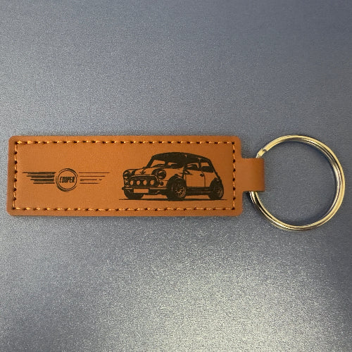 Key Tag - Brown