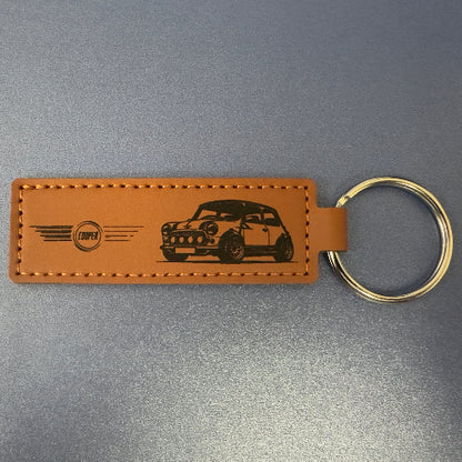 Key Tag - Brown
