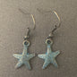 Ocean Earrings - Antique Teal Patina