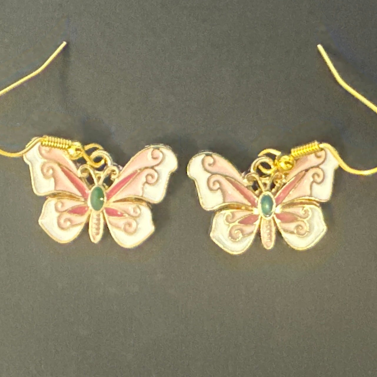 Butterfly Charm Earrings