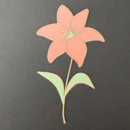 Scrapbooking Flowers - 2 layers