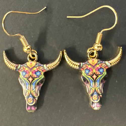 Scull Charm Earrings