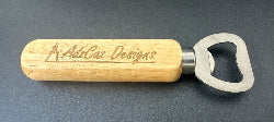 Personalised Bottle Opener - Wooden Handle