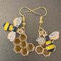 Bee Charm Earrings
