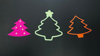Christmas Tree - 85x70mm