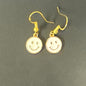 Smiley Face Charm Earrings