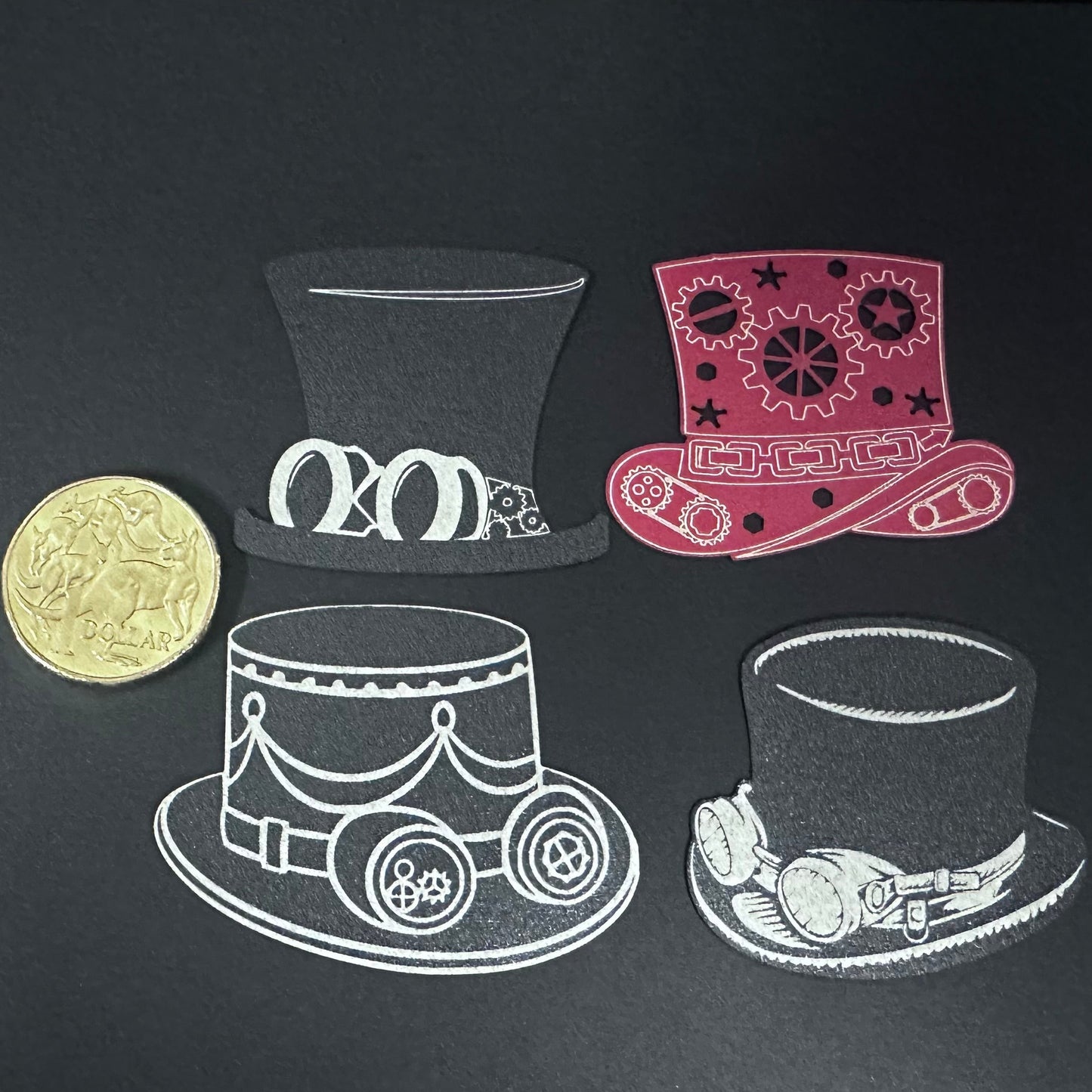 Steampunk Hats - 4 pack