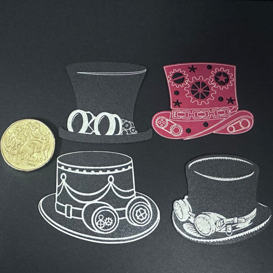 Steampunk Hats - 4 pack