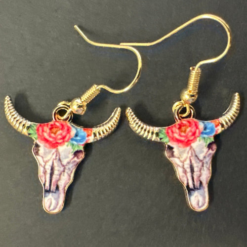Scull Charm Earrings