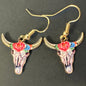 Scull Charm Earrings