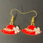 Hat Earrings