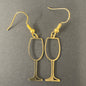 Wine Earrings