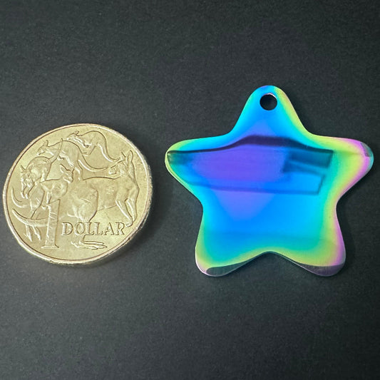 Star Shaped I.D. Tag