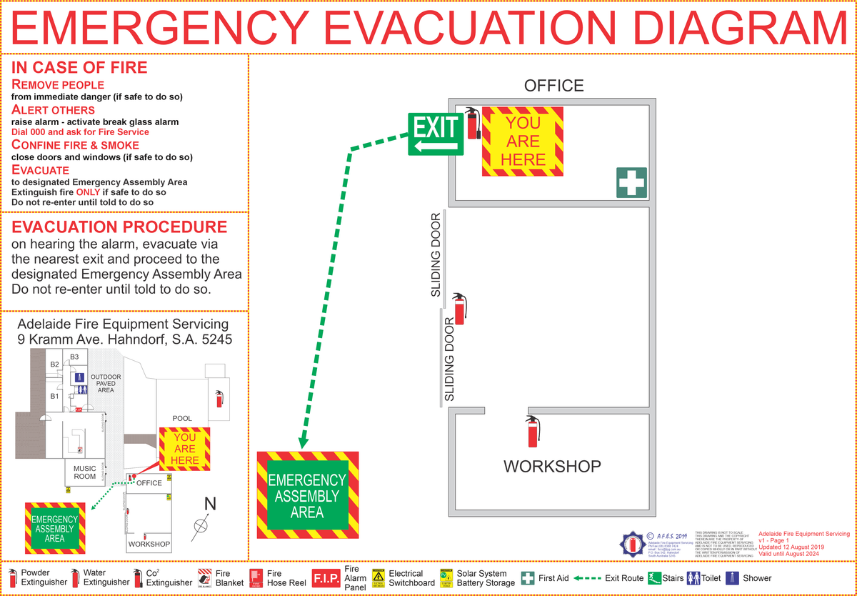 Building Evacuation Diagrams