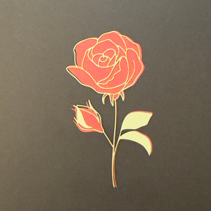 Scrapbooking Flowers - 2 layers