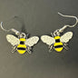 Bee-shaped earrings 