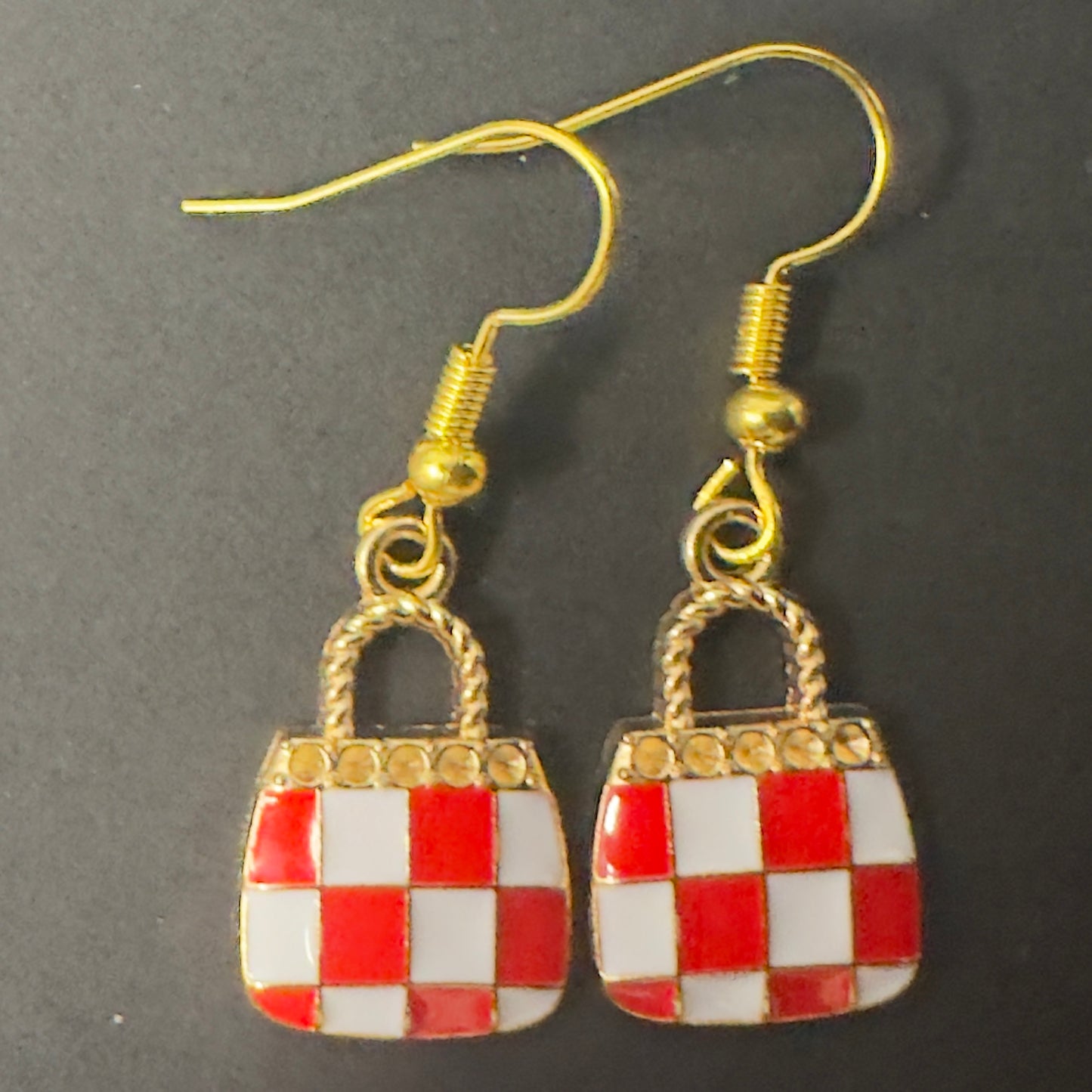 Retro Handbag Earrings