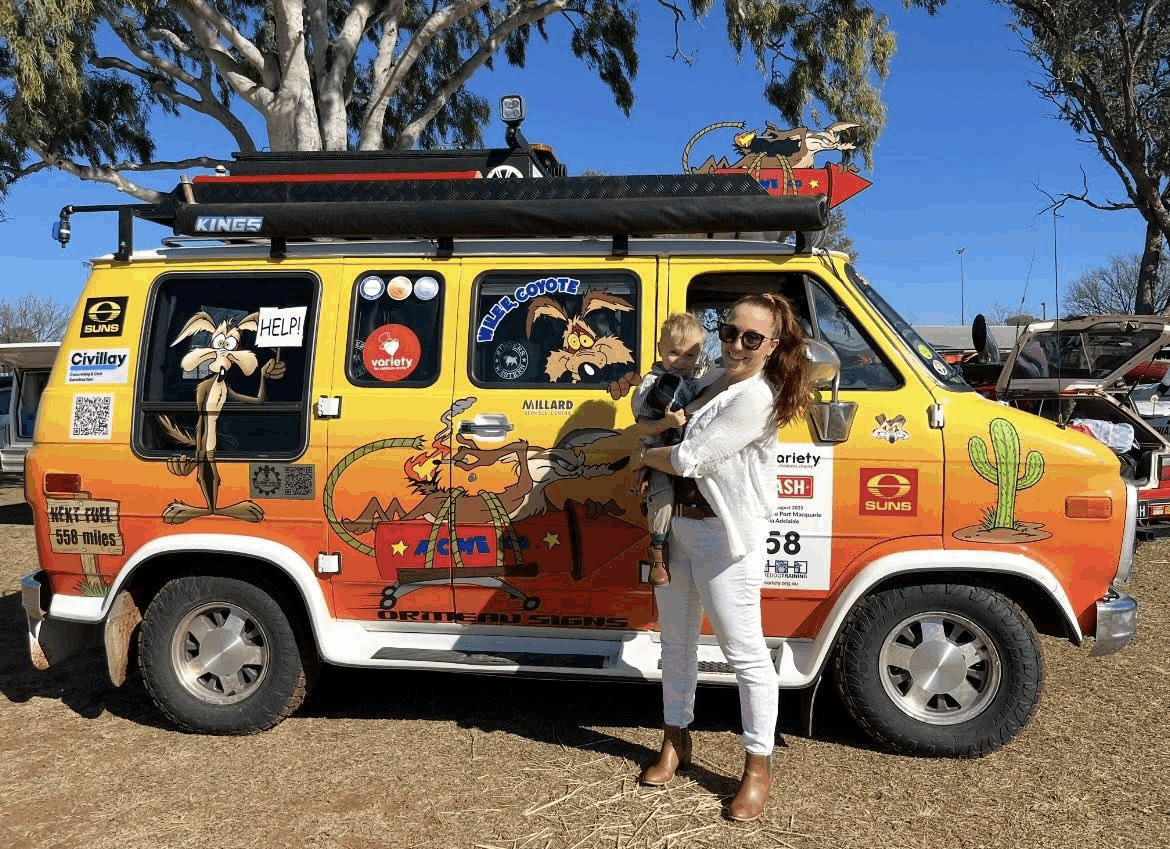 Variety Club Bash - Car Wile-E-Coyote