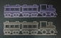 Train Designs for Scrapbooking