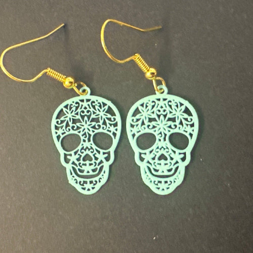 Scull Charm Earrings