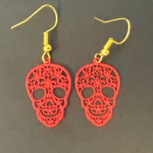 Scull Charm Earrings
