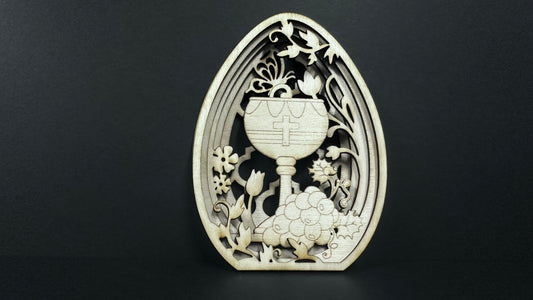 Layered Egg Kit - approx 100mm Tall