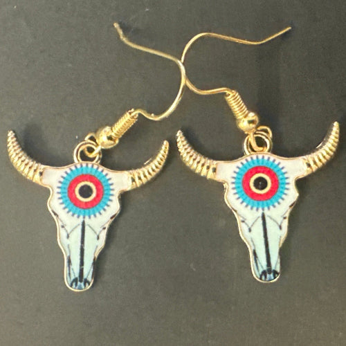 Scull Charm Earrings