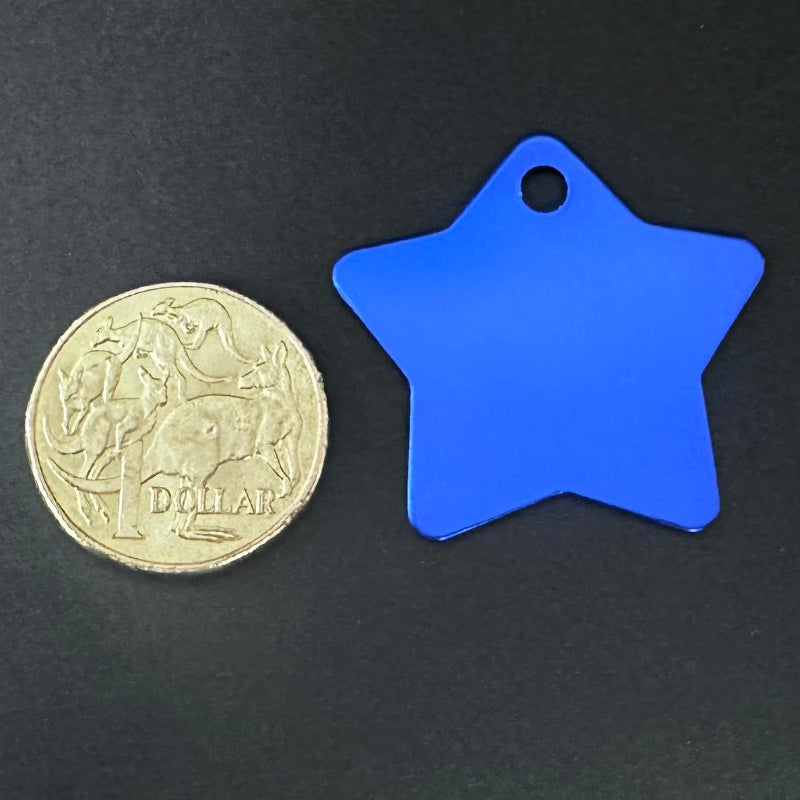 Star Shaped I.D. Tag