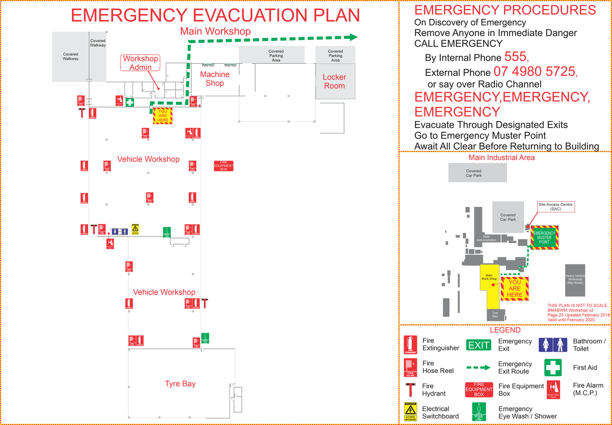 Building Evacuation Diagrams