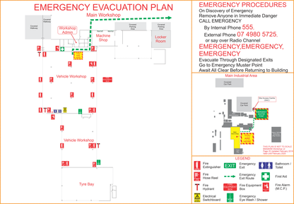 Building Evacuation Diagrams