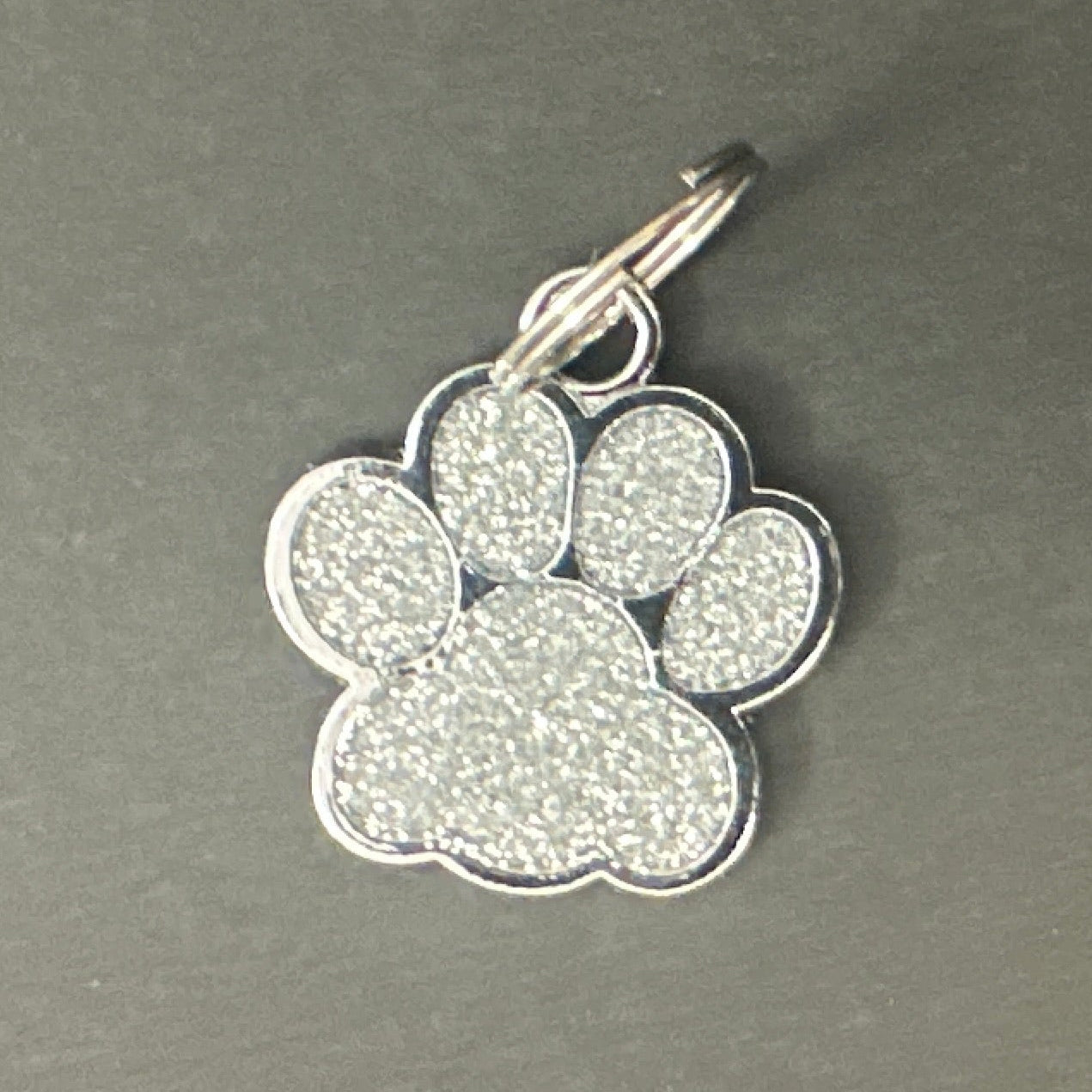 Paw Shaped Dog Tag - 25mm