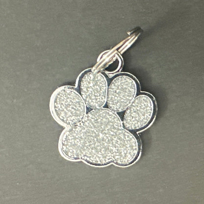 Paw Shaped Dog Tag - 25mm