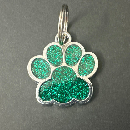 Paw Shaped Dog Tag - 25mm