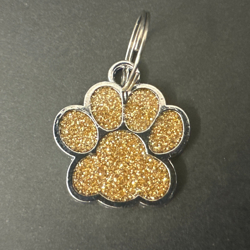 Paw Shaped Dog Tag - 25mm
