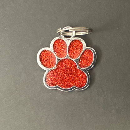 Paw Shaped Dog Tag - 25mm