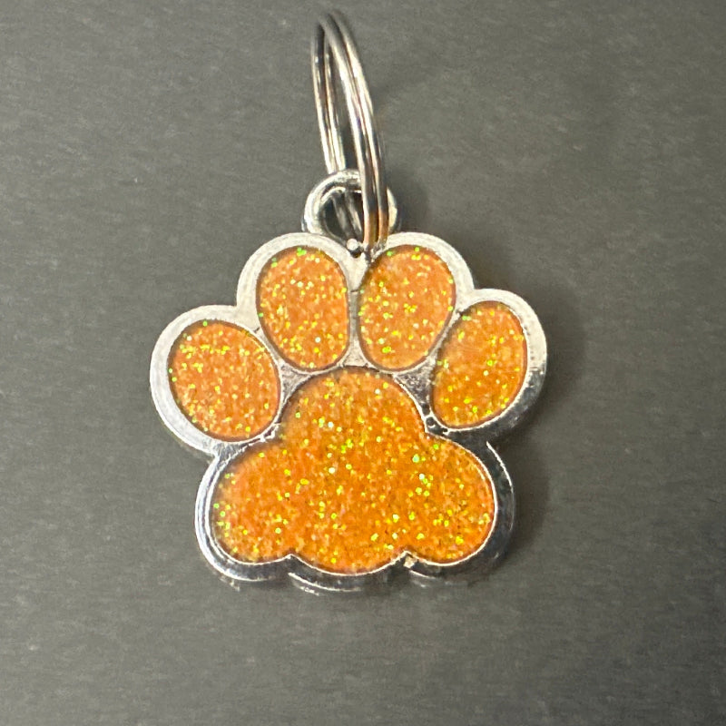 Paw Shaped Dog Tag - 25mm